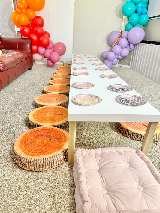 Log Floor Pillow