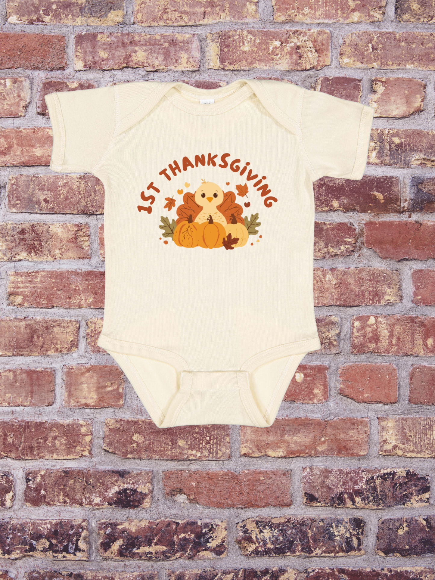 Baby First Thanksgiving Onesie