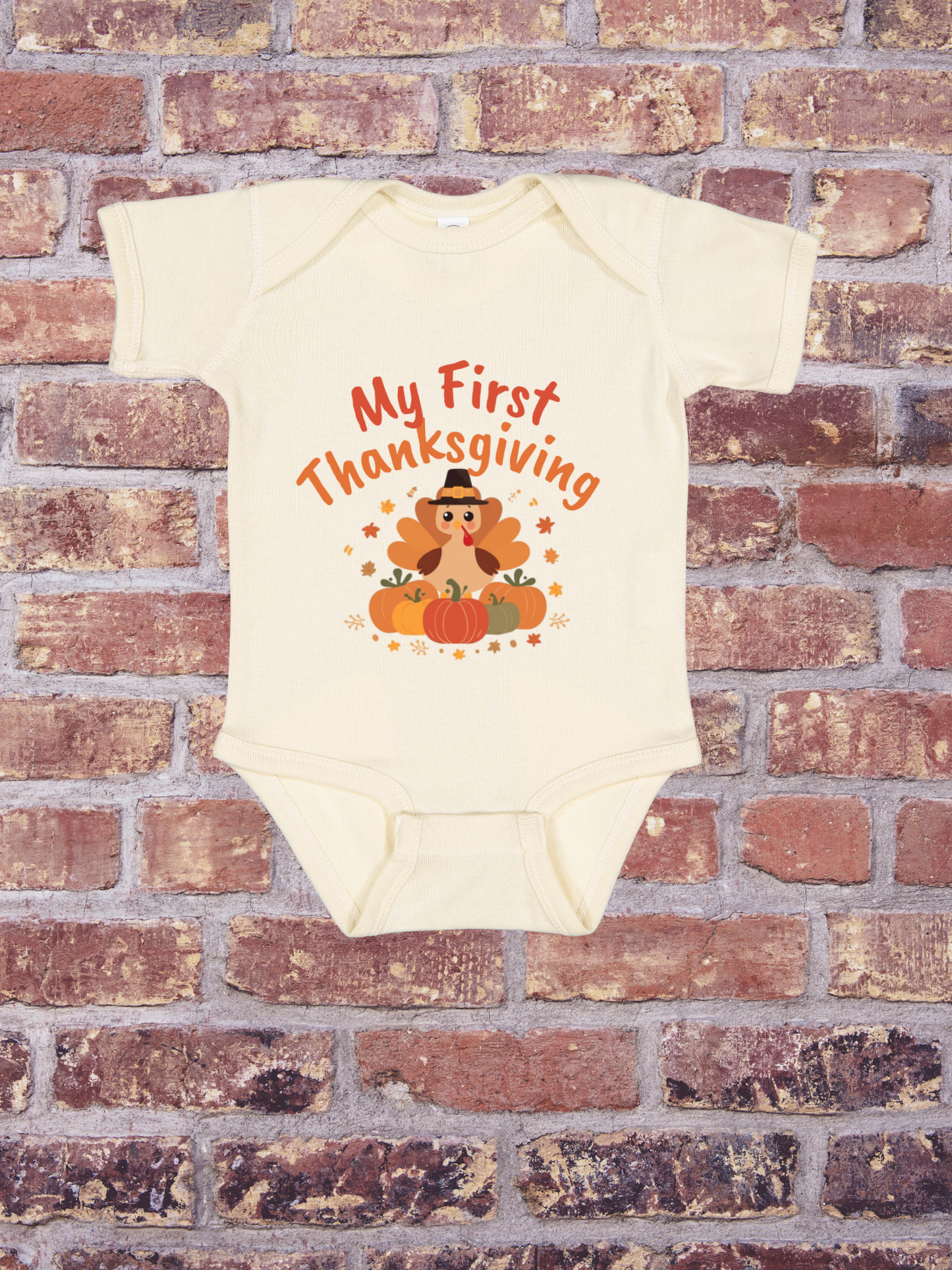 Baby First Thanksgiving Onesie